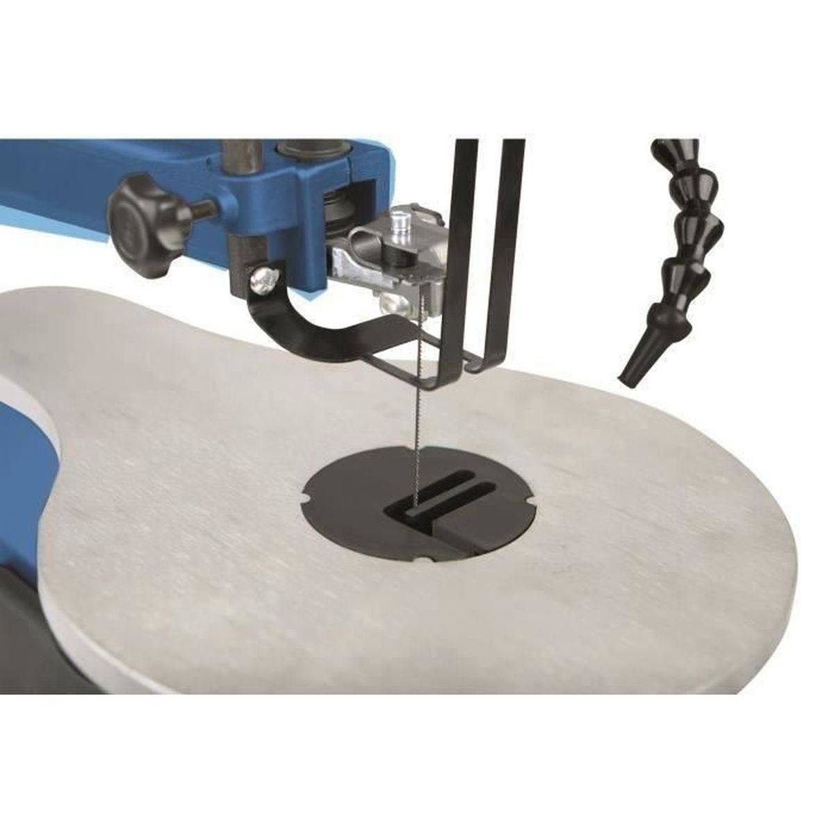Scheppach - Scie sauteuse à ruban électrique Scheppach SD1600V, table inclinable 0-45°, vitesse variable 500-1700 min-1, LED et souflette - Scheppach - Image 4