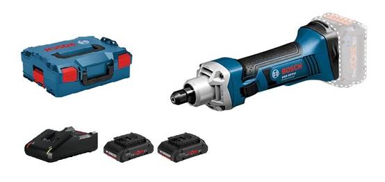 Bosch - Meuleuse droite 18V GGS 18 V-LI Professional + 2 batteries Procore 4Ah + chargeur + coffret L-BOXX - BOSCH - 06019B530Q - Image 1