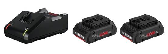 Bosch - Meuleuse droite 18V GGS 18 V-LI Professional + 2 batteries Procore 4Ah + chargeur + coffret L-BOXX - BOSCH - 06019B530Q - Image 3