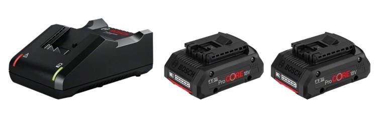 Bosch - Meuleuse droite 18V GGS 18 V-LI Professional + 2 batteries Procore 4Ah + chargeur + coffret L-BOXX - BOSCH - 06019B530Q - Image 3