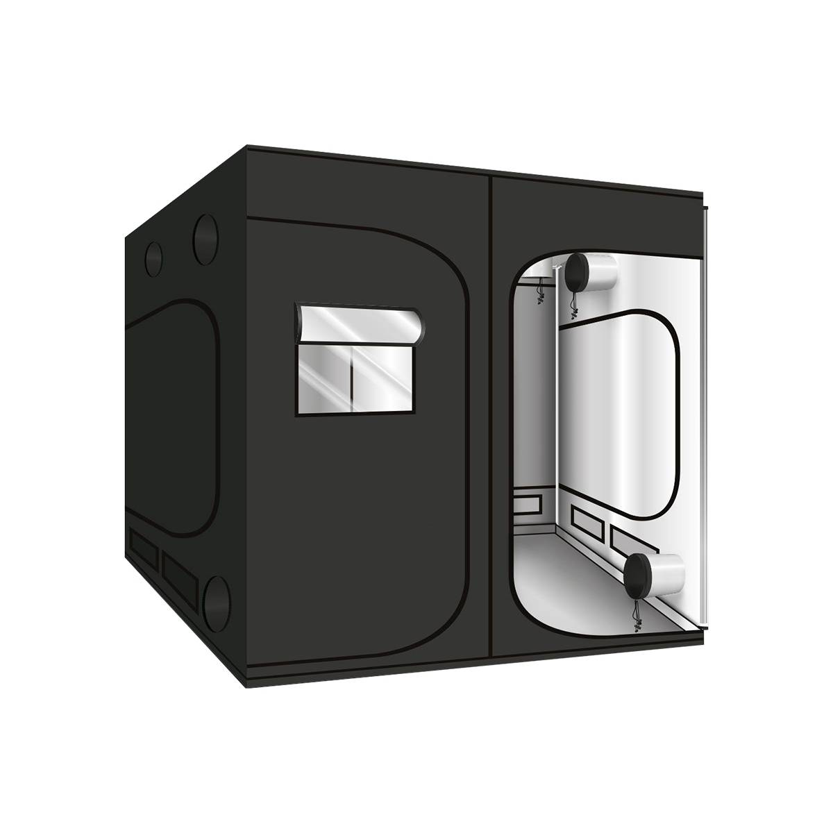 Box de culture G-Pro+ Diamond 480x240x240cm - Greencube - Image 1