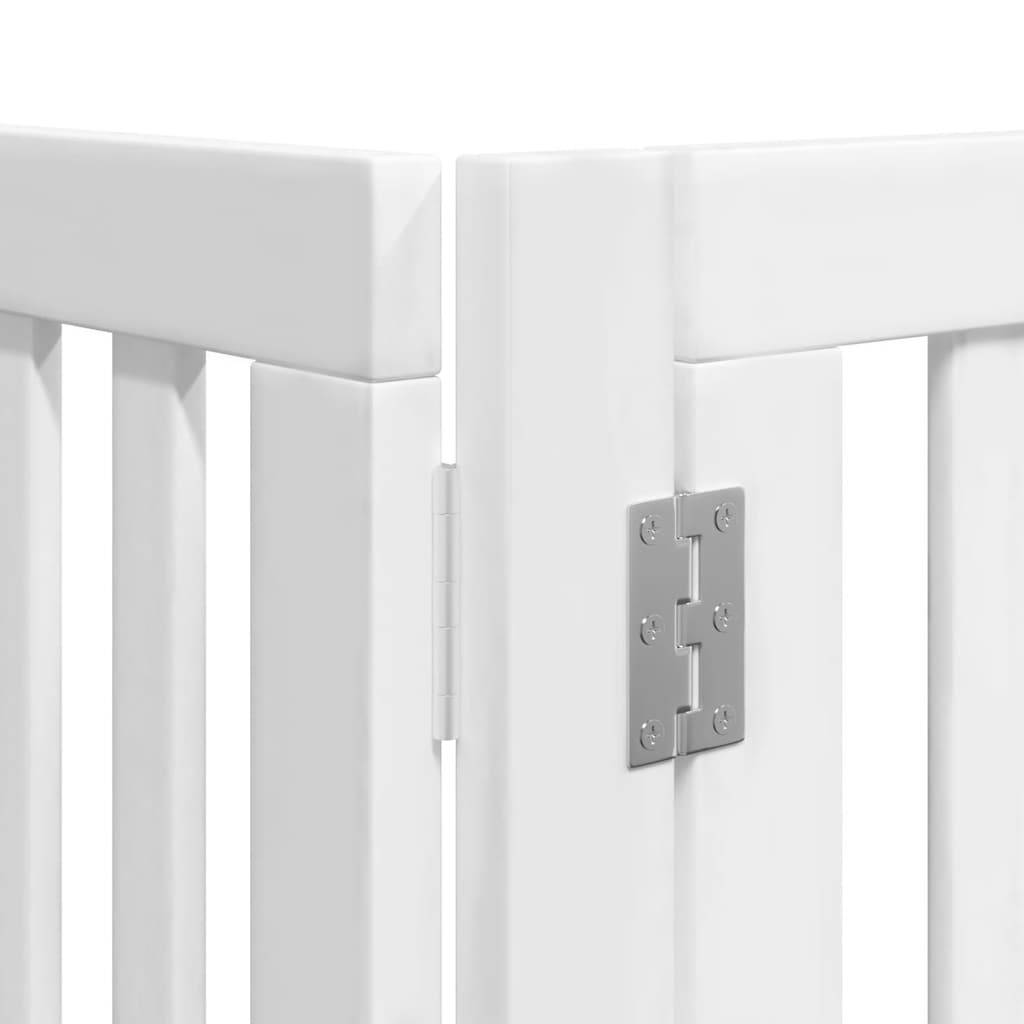 Barrière pour chien bois de peuplier blanc 480 x 2 x 60 cm - PANGIVO - Image 10