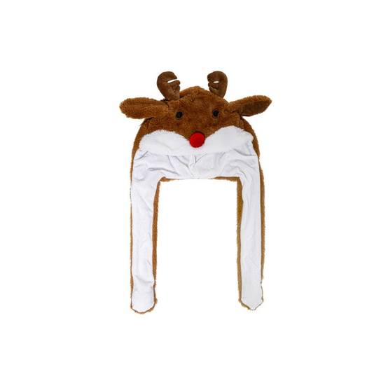 Chapeau de Noël "Oreilles de Renne" 62cm Naturel