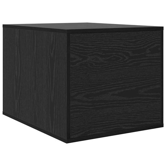 Enceinte pour bac à litière bois d'ingénierie chêne noir 47 x 59 x 42 cm - PANGIVO - Image 7