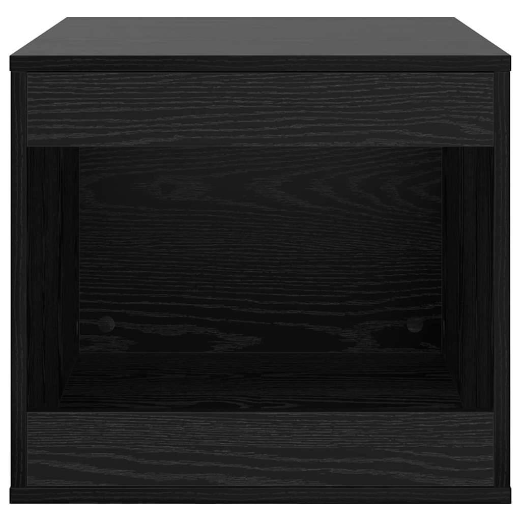 Enceinte pour bac à litière bois d'ingénierie chêne noir 47 x 59 x 42 cm - PANGIVO - Image 5