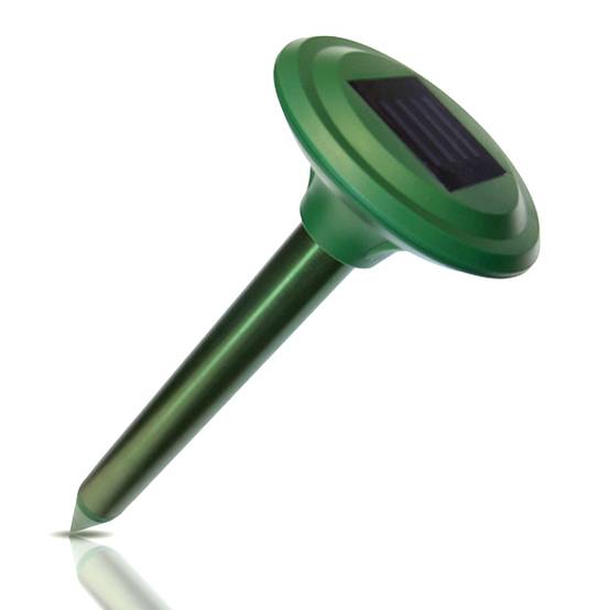 Chasse taupes solaire FISHTEC Vibrations et sons Répulsif rongeurs jardin - Image 1