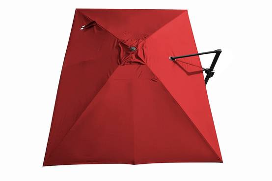 Proloisirs - Toile Parasol Mat Déporté NH 3x4/8 Polyester 210gr SD - Rouge PROLOISIRS