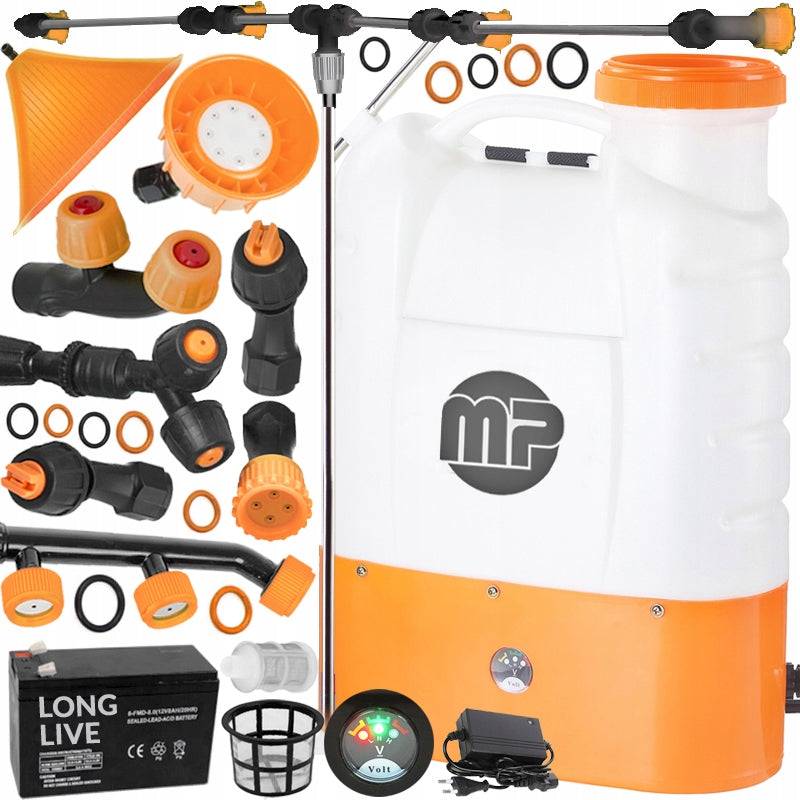 Entrepotbrico - Pulvérisateur electrique Dorsal À Batterie 16 L Pour Jardin