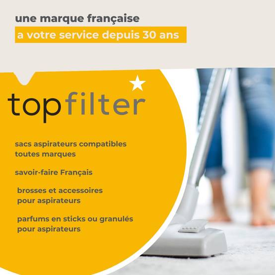 Suceur aspirateur plat pour plinthes compatible avec de nombreux aspirateurs TopFilter - Image 4