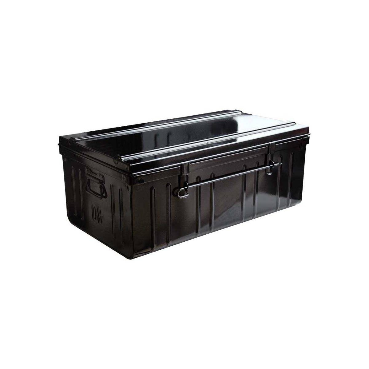 Pierre Henry - Cantine de rangement Premium en acier noir 95 litres