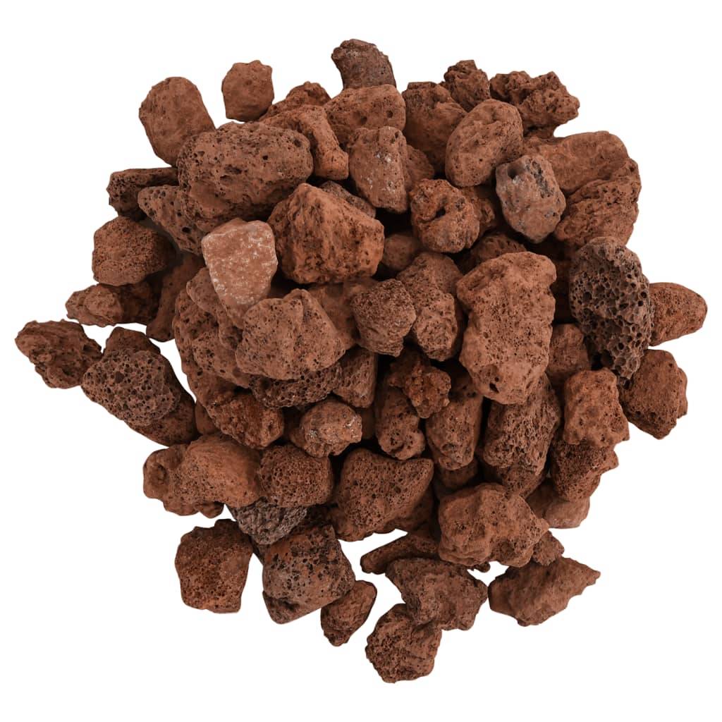 Roches Volcaniques pour Aquarium Jardin Substrat Filtrant 10 kg Rouge 1-2 cm - ComfortXL Outdoor Living - Image 4