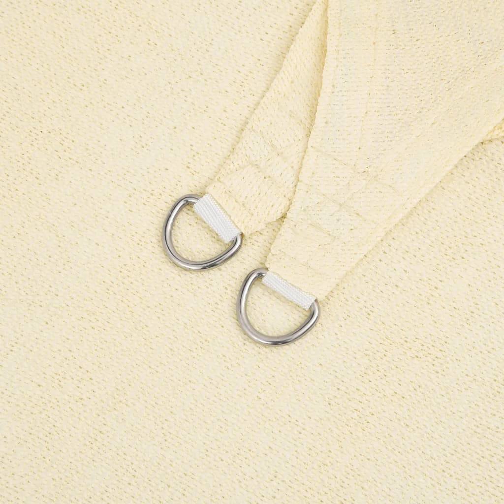 Maison Chic - Voile d'ombrage - Voile solaire 160 g/m² Crème 2,5x2,5x3,5 m PEHD - Meuble Pro - Image 5