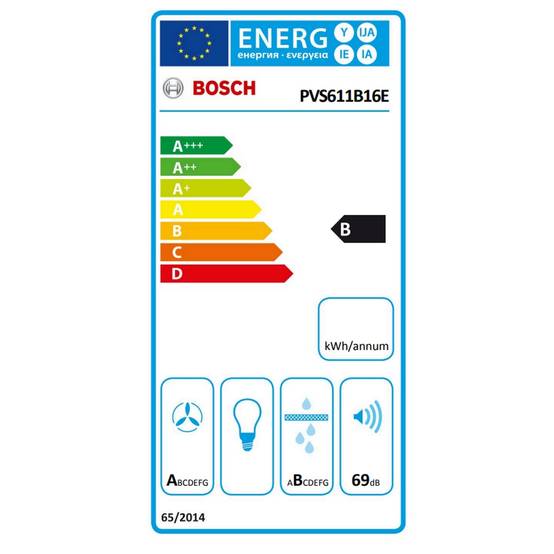 Bosch - Table de cuisson aspirante induction 60cm 4 foyers 7400w noir PVS611B16E Bosch - Image 2