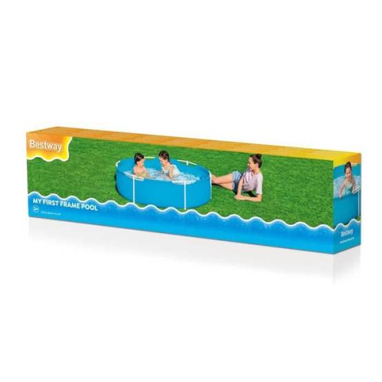 Bestway - Piscinette BESTWAY - My First FramePool - 152 x 38 cm - Ronde - Image 6
