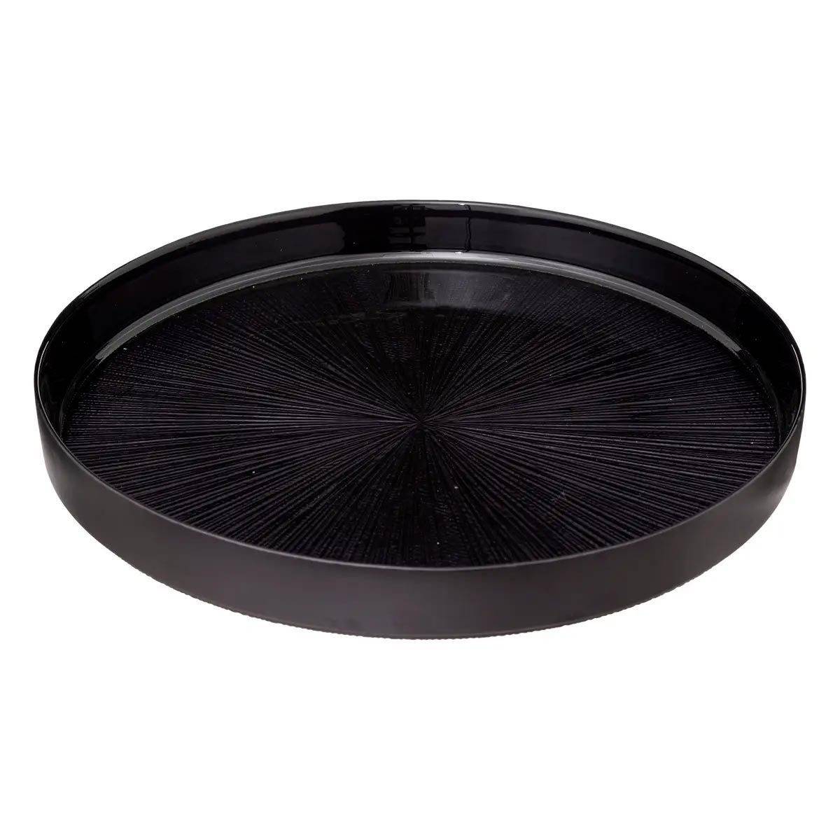 Service Apéritif 6 Pièces "Astra" 34cm Noir - Image 3