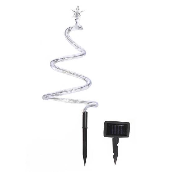 4 sapins de Noël lumineux spirale - Image 1