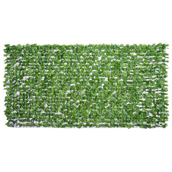 Haie Artificielle Brise-vue Feuillage Érable PE Balcon Jardin 300x150cm Vert Clair - ComfortXL Outdoor Living - Image 2