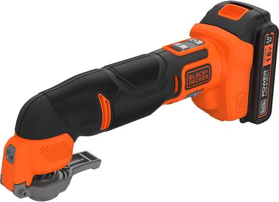 Outil oscillatoire 18V sans fil - multifonction - BLACK+DECKER - sans batterie ni chargeur - accessoires - BDCOS18N-XJ - Image 1