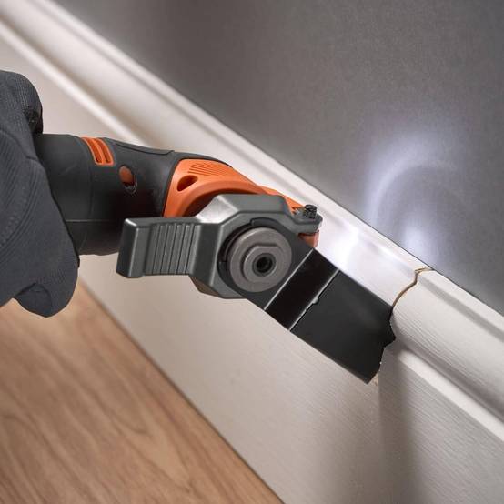 Outil oscillatoire 18V sans fil - multifonction - BLACK+DECKER - sans batterie ni chargeur - accessoires - BDCOS18N-XJ - Image 7