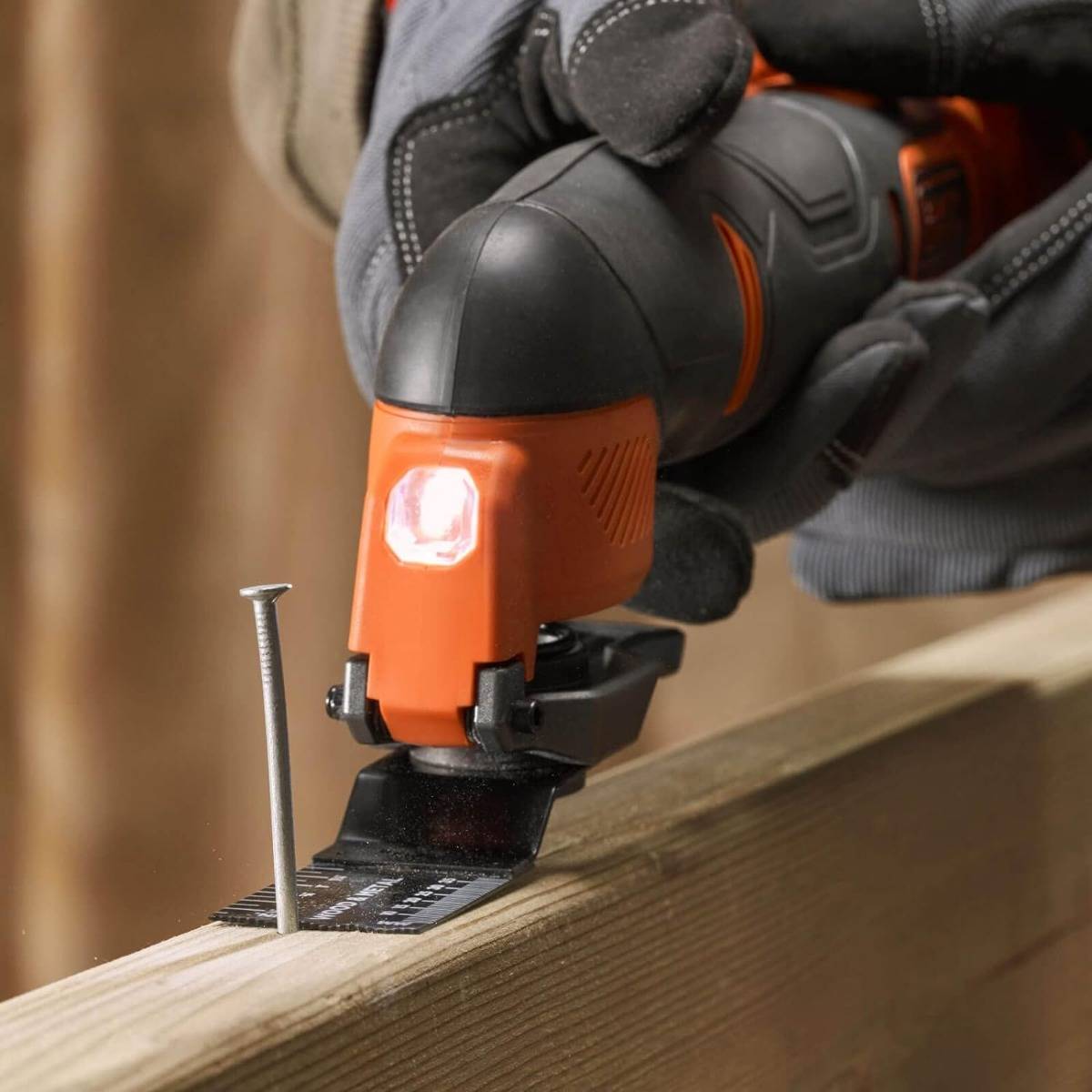 Outil oscillatoire 18V sans fil - multifonction - BLACK+DECKER - sans batterie ni chargeur - accessoires - BDCOS18N-XJ - Image 4