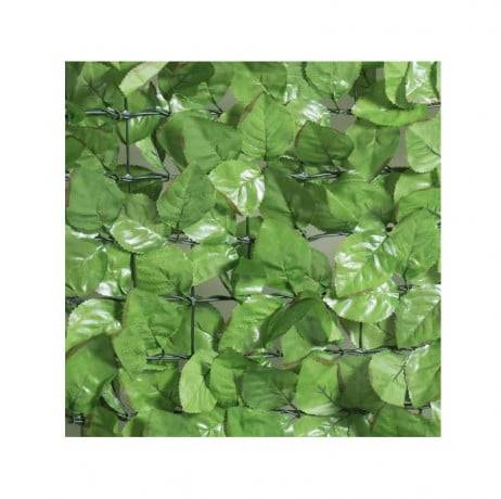 Haie artificielle feuillage rosier, Long 27 m, Hauteur 1 m - Image 4