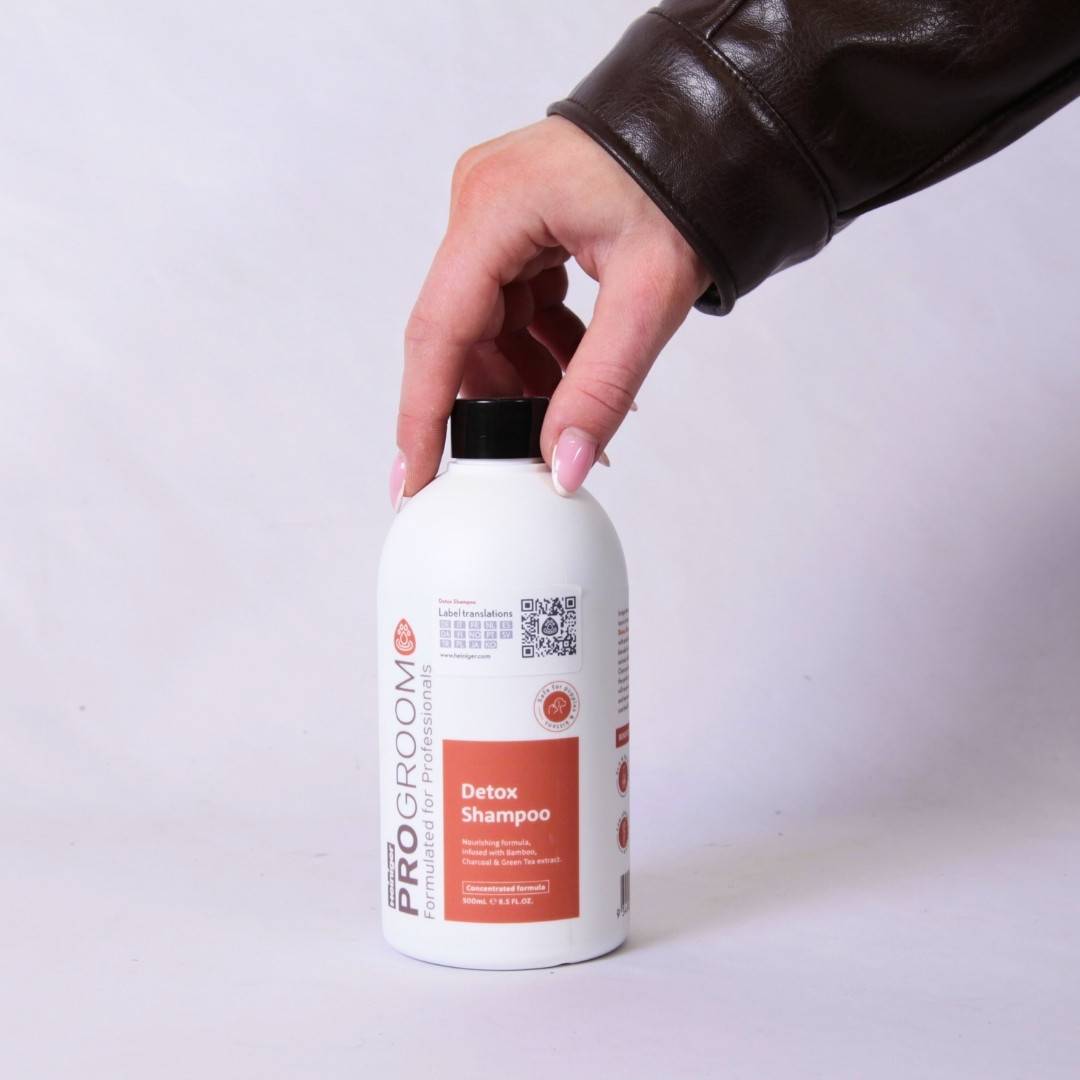 Heiniger - Shampoing antioxydant Détox 500 ml ProGroom - Image 4