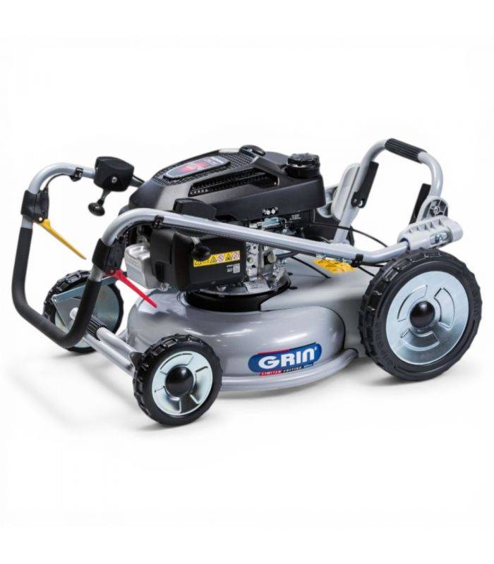 Grin - Tondeuse essence tractée 46 cm pour professionnels, mulching, moteur Honda 201cm³ - GRIN PM46A-HONDA - Image 5
