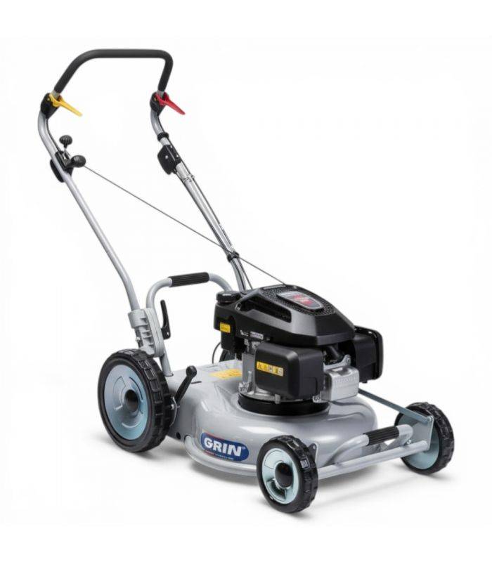 Grin - Tondeuse essence tractée 46 cm pour professionnels, mulching, moteur Honda 201cm³ - GRIN PM46A-HONDA - Image 2