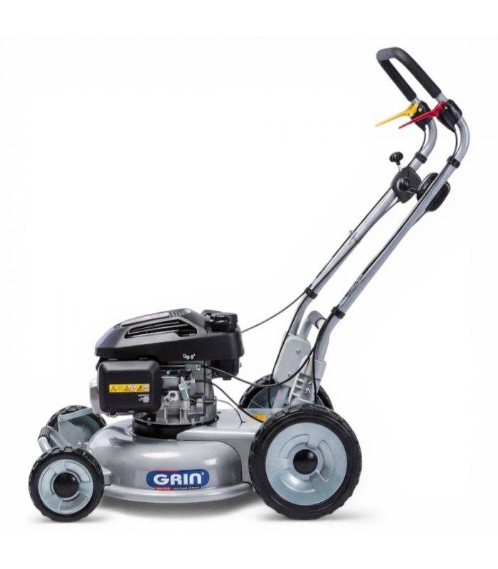 Grin - Tondeuse essence tractée 46 cm pour professionnels, mulching, moteur Honda 201cm³ - GRIN PM46A-HONDA - Image 4