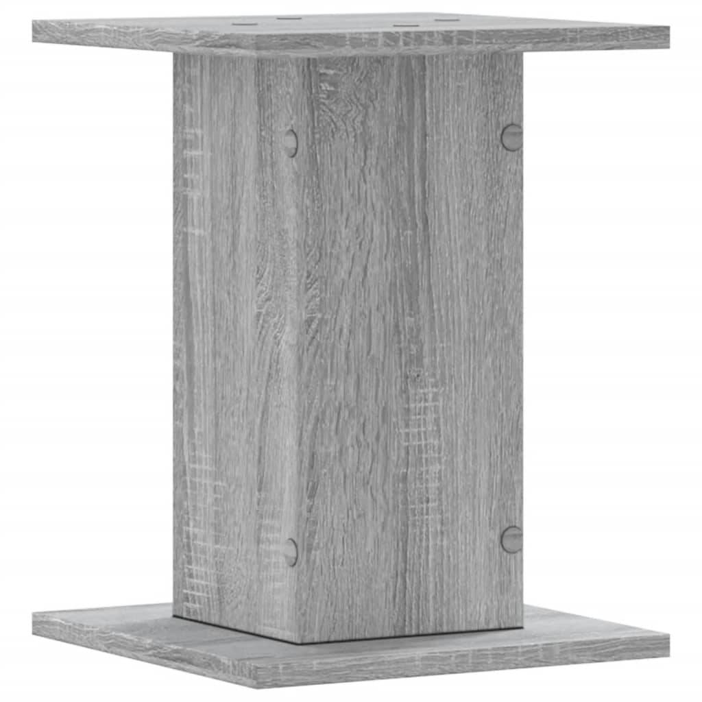 Vidaxl - Supports pour plantes 2 pcs sonoma gris bois d'ingénierie vidaXL 3307851 - Image 6