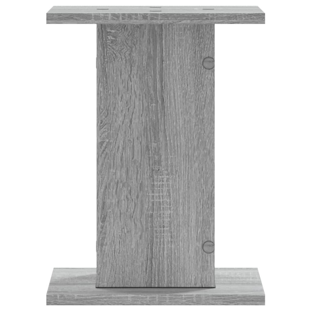 Vidaxl - Supports pour plantes 2 pcs sonoma gris bois d'ingénierie vidaXL 3307851 - Image 5