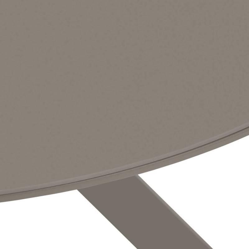Hesperide - Table de jardin 6 places Oryon D130cm café - Hespéride - Image 6