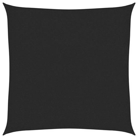Voile d'ombrage PEHD noir 2.5 x 2.5 m 160 g/m² - PANGIVO - Image 1