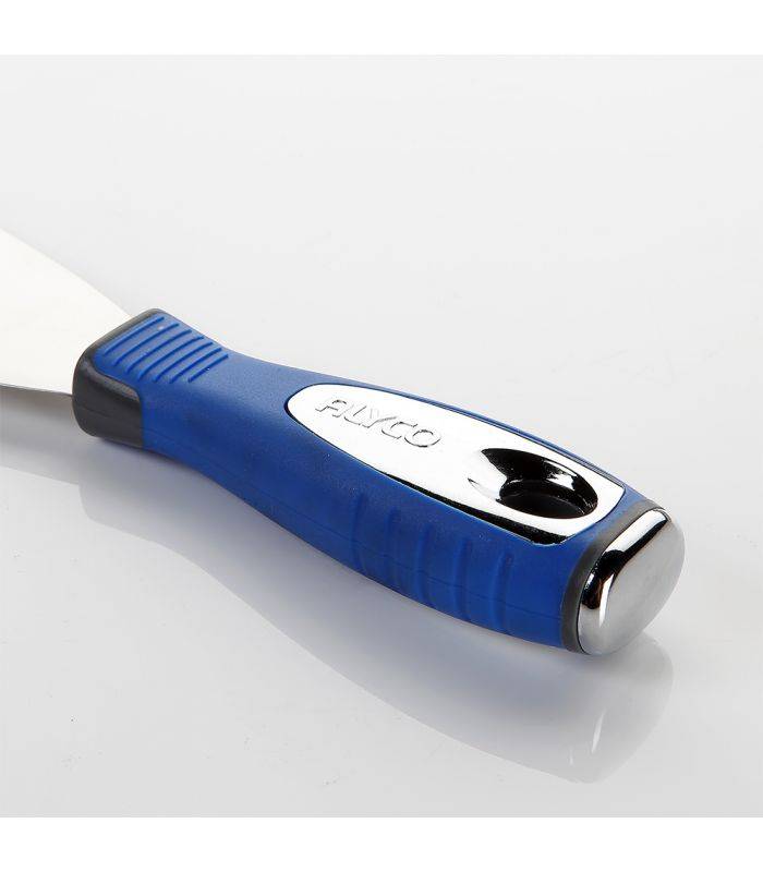 Spatule flexible inoxydable 100 mm manche à trois composants alyco ALYCO 196416 - Image 3