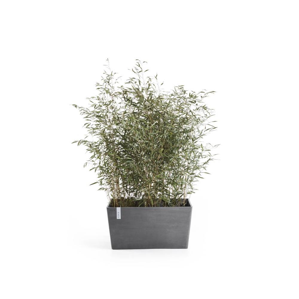 Ecopots - Jardinière Paris 80 Gris - 80 x 38 x H. 40 cm - 100 L ECOPOTS - Image 2