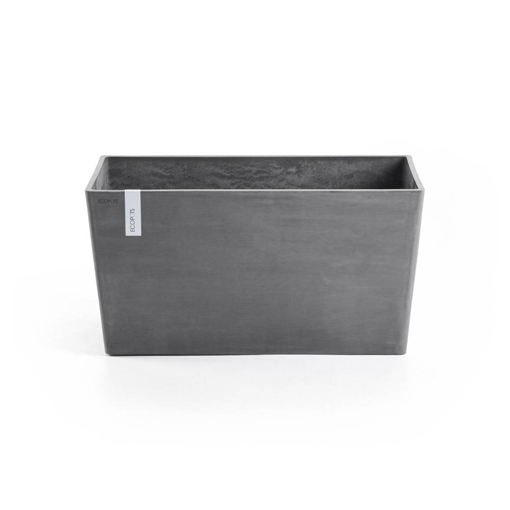 Ecopots - Jardinière Paris 80 Gris - 80 x 38 x H. 40 cm - 100 L ECOPOTS - Image 1