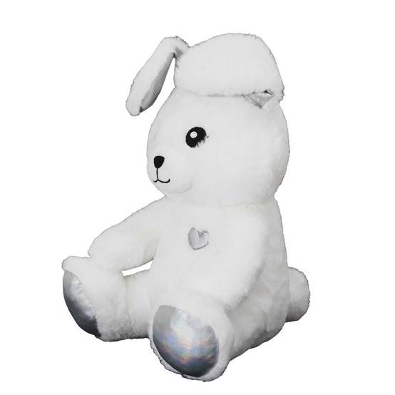 The Concept Factory - Peluche Animée Lapin "Kawaii" 30cm Blanc - Image 3