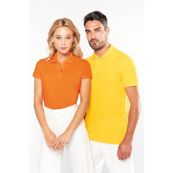 Polo de travail femme Kariban 100% coton Orange XL - Image 9