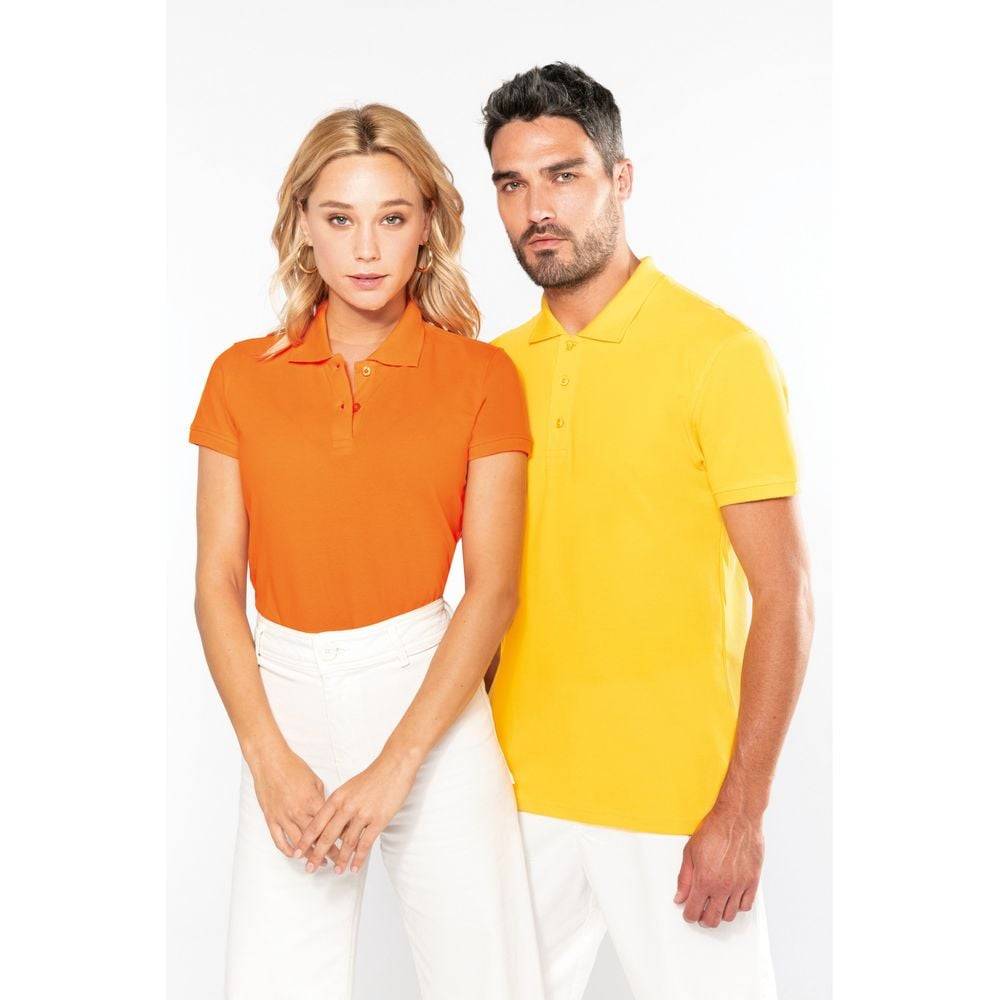 Polo de travail femme Kariban 100% coton Orange XL - Image 9