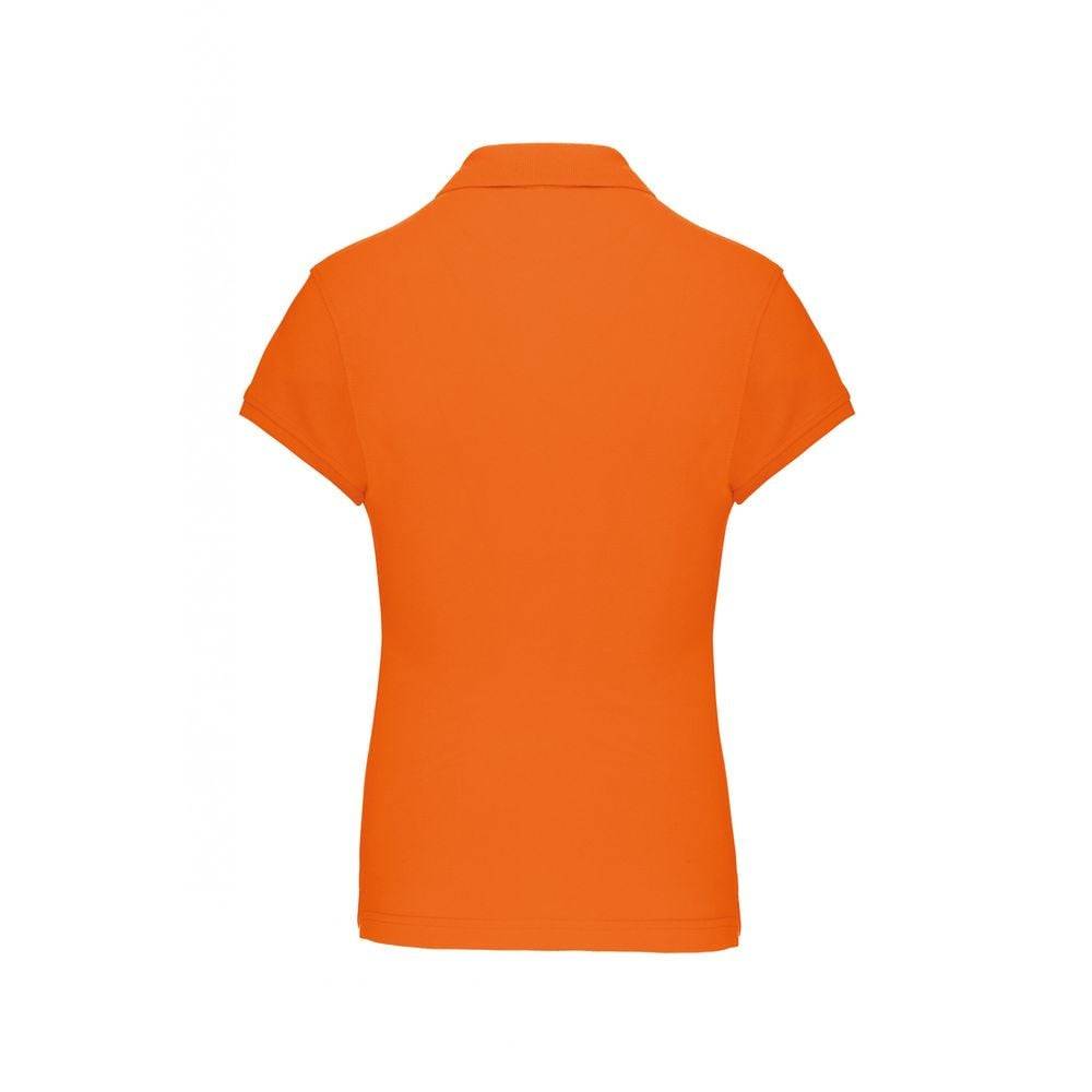 Polo de travail femme Kariban 100% coton Orange XL - Image 2