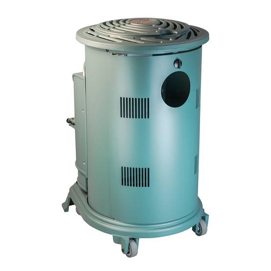 Pack de 2 Poêles à gaz Provence Vert en fonte 3,4KW Effet feu de bois Chauffage d'appoint gaz sur roues Sahara - Image 2
