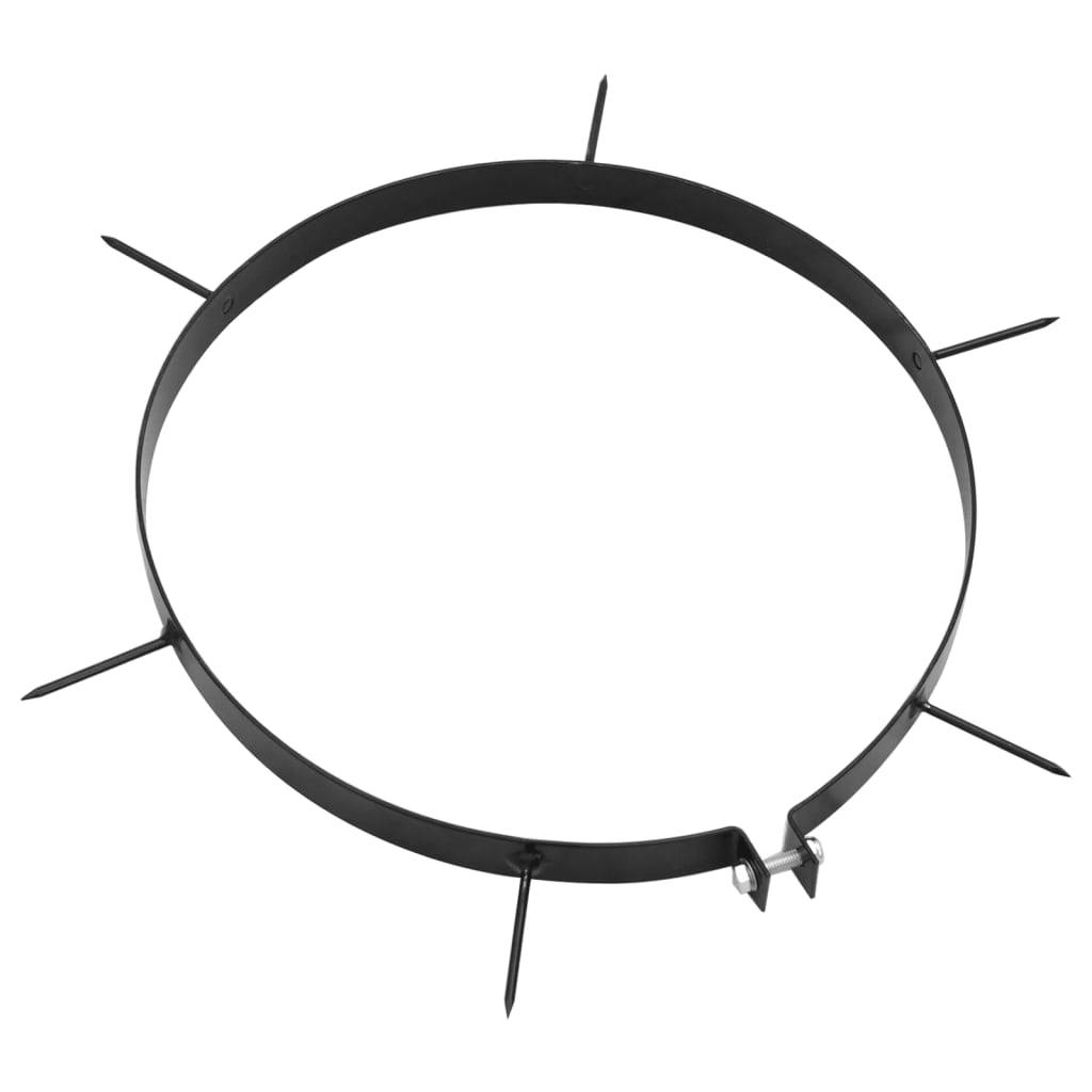 Vidaxl - Colliers aérateurs de pelouse 5 pcs avec pointes Ø 30 cm fer vidaXL 154465 - Image 6