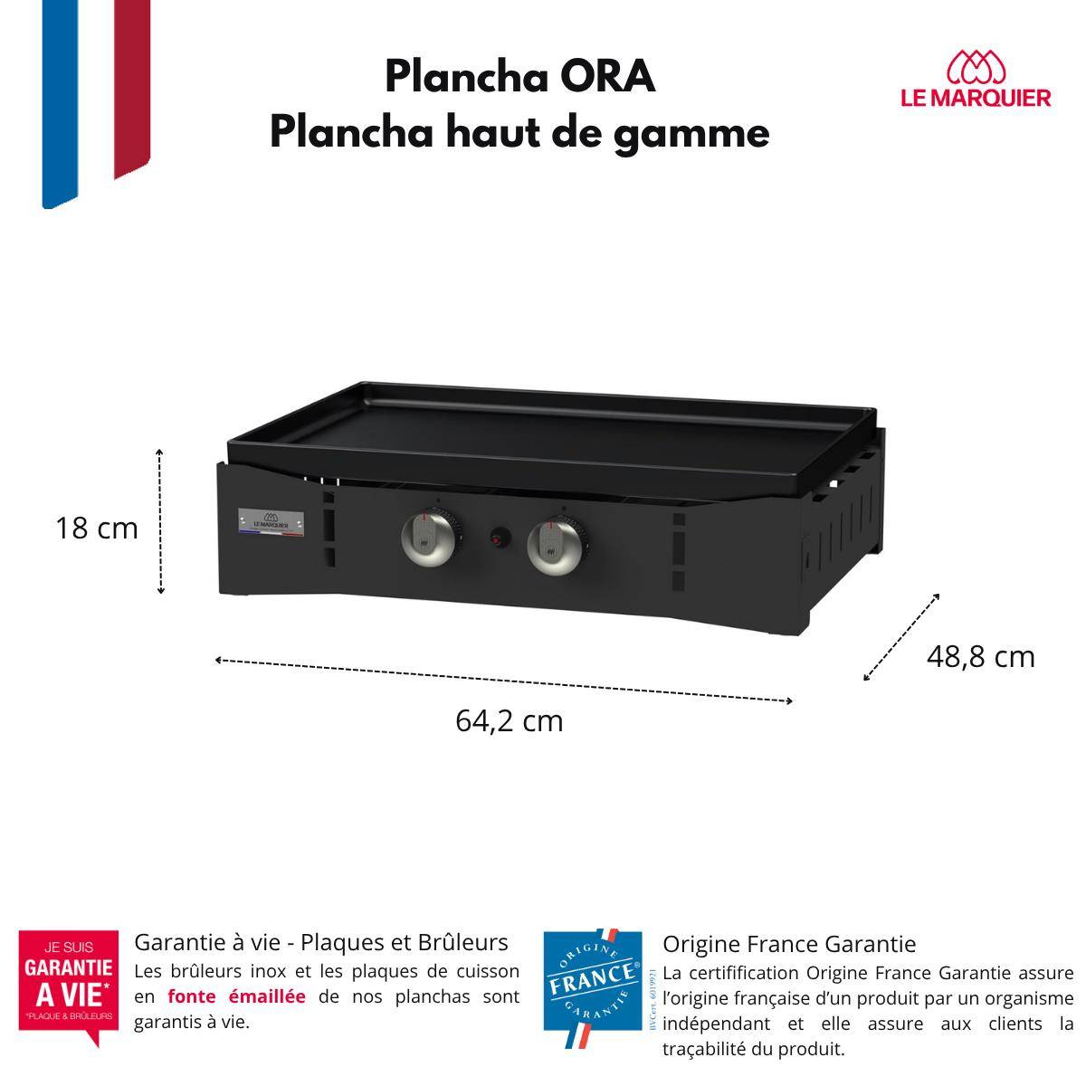 Le Marquier - PLANCHA ORA GAZ 260 NOIRE - Image 4