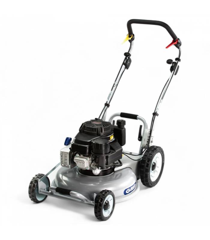 Grin - Tondeuse à gazon autotractée 53 cm - 3 000 m², Mulching  moteur Kawasaki 179 cm3, Démarrage électrique, 2 Vitesses AV - - Image 1