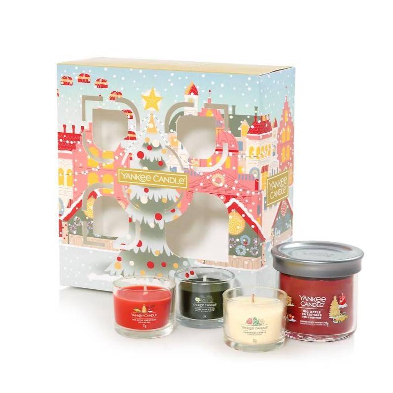 Yankee Candle - Coffret cadeau 1 petite bougie et 3 bougies votives - Image 2