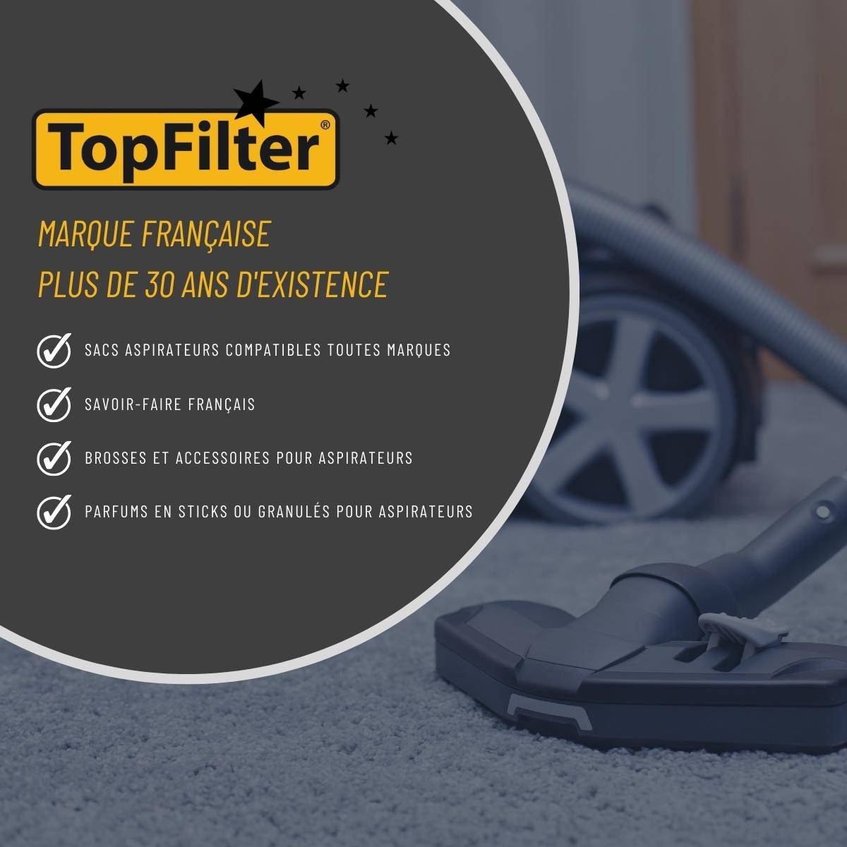 Suceur aspirateur long et flexible TopFilter - Image 3