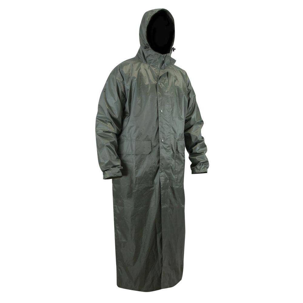 Veste de pluie et coupe-vent pliables fluorescente verte pour