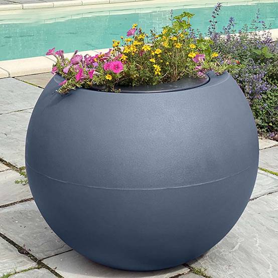 Pots de fleurs sphérique xxl speranza 325l-lot de 2 - Image 2
