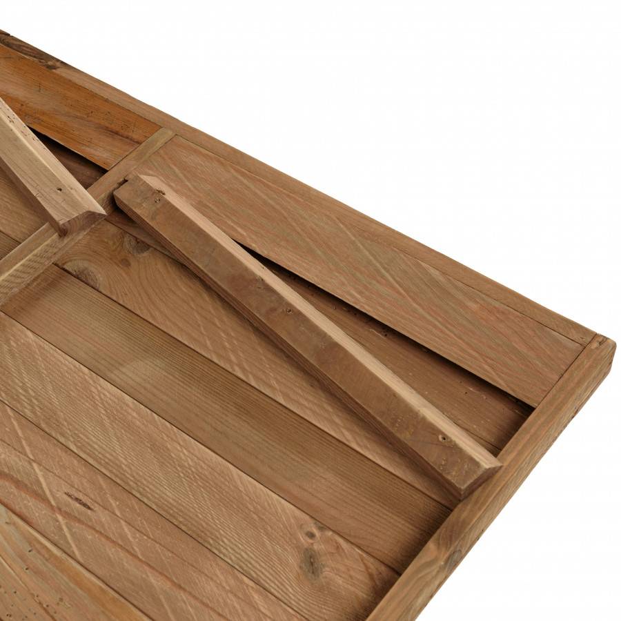 Macabane - ANDRIAN - Décoration murale A - 98x80cm formes géométriques Pin recyclé - Image 6