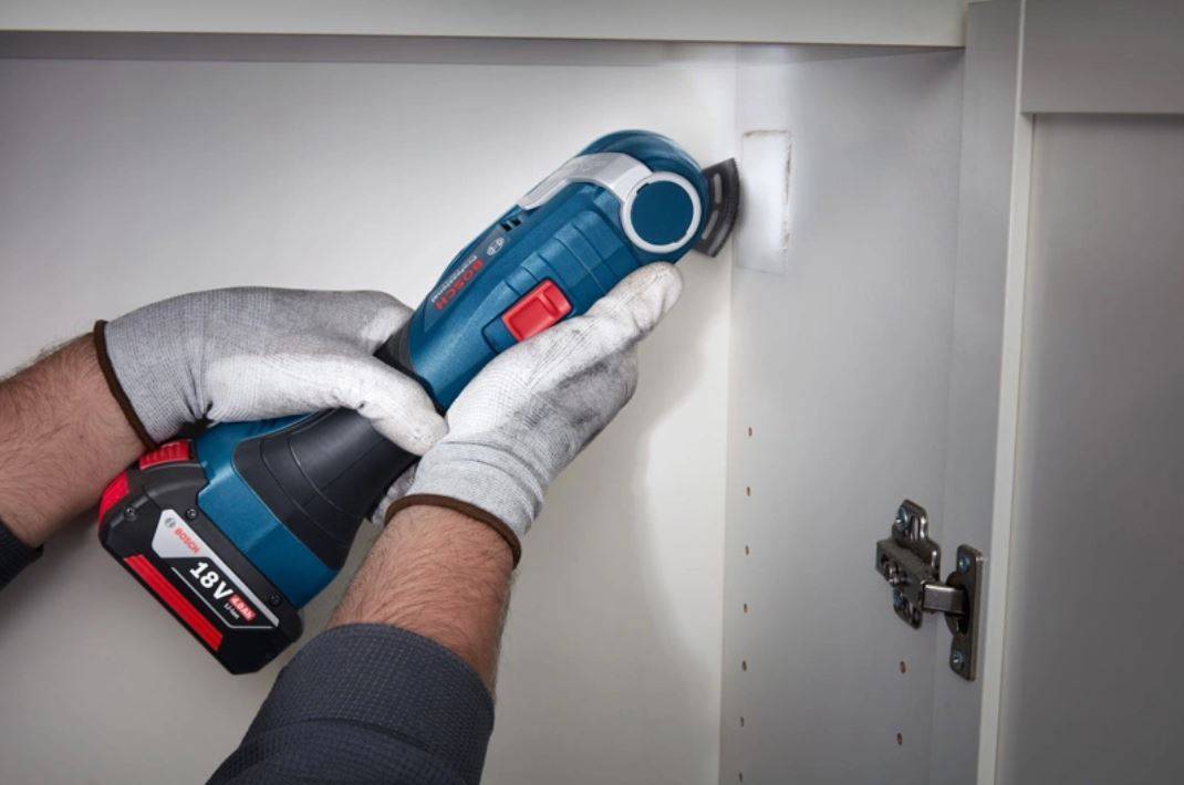 Bosch - Découpeur - ponceur GOP 18V-34 BOSCH - sans batterie - L-BOXX - 06018G2000 - Image 5